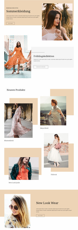 Neues Aussehen - Benutzerdefinierte Joomla-Vorlage