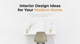 How To Create A Comfortable Home - Modern Site Design