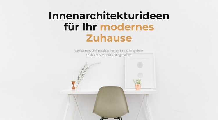 So schaffen Sie ein gemütliches Zuhause HTML-Vorlage