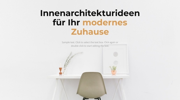 So schaffen Sie ein gemütliches Zuhause HTML Website Builder