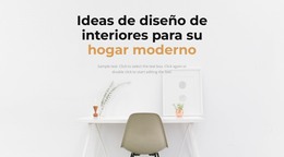 Cómo Crear Un Hogar Confortable: Diseño Del Sitio Web HTML