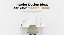 Stunning HTML5 Template For How To Create A Comfortable Home