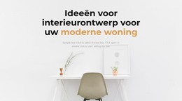 Hoe Creëer Je Een Comfortabel Huis? - HTML-Website-Indeling