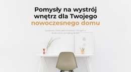 Jak Stworzyć Wygodny Dom - Łatwa W Obsłudze Makieta Strony Internetowej