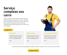 Seu Carro Está Sob Controle - HTML Web Page Builder