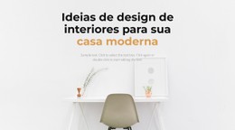 Como Criar Uma Casa Confortável Download Gratuito Do Modelo CSS