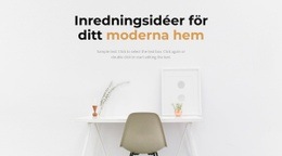 Hur Man Skapar Ett Bekvämt Hem - Modern Webbplatsdesign