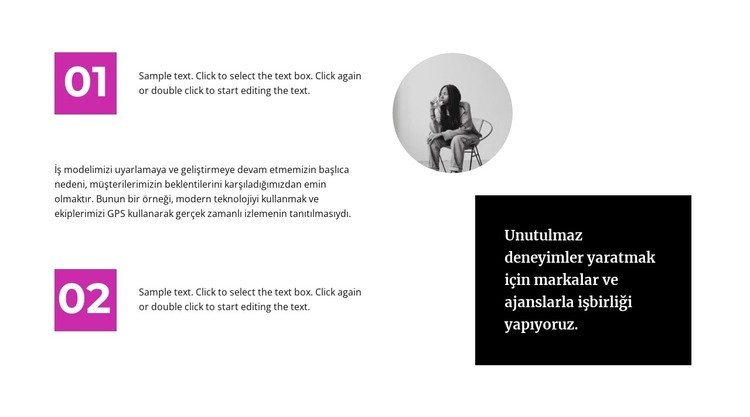 Modern moda trendleri HTML Şablonu