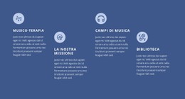 Corsi Di Musica Modello Di Pagina Di Destinazione