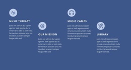 Music Courses - Website Builder