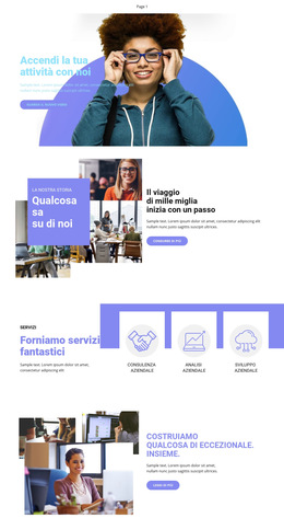 Accendi La Tua Attività - Miglior Modello HTML