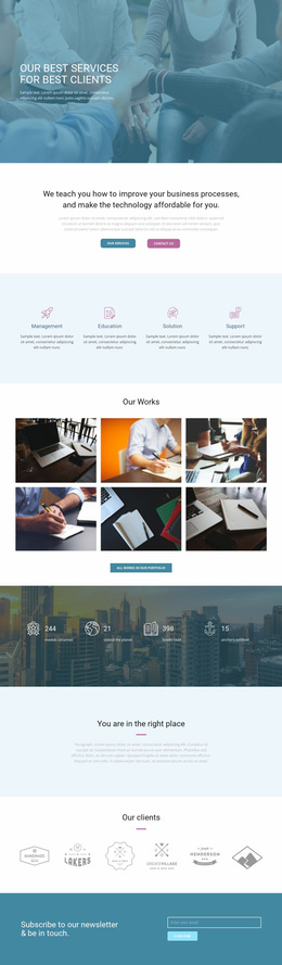 Services Website Designs