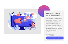 Conception Parfaite Modèle D'Une Seule Page