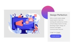 Design Perfection - Modern Homepage Design