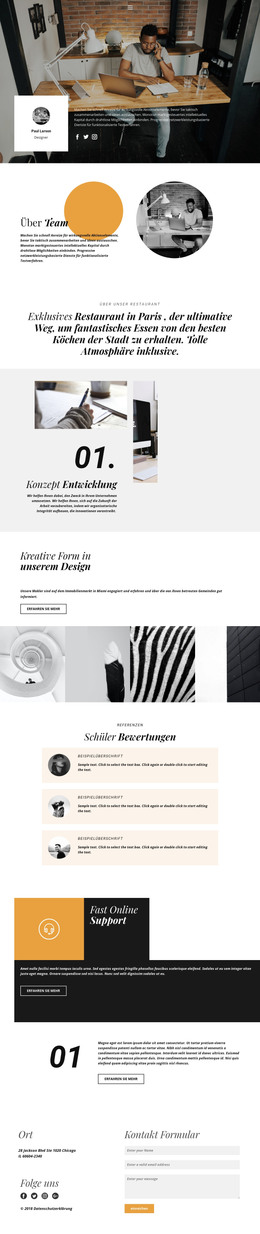 Neues Design Für Ein Team Talentierter Entwickler