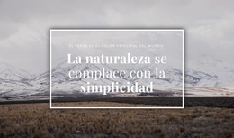 La Belleza De La Naturaleza Del Norte - Tema Moderno De WordPress