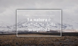 La Bellezza Della Natura Del Nord - Miglior Design Del Sito Web