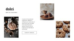 Fantastico Modello HTML5 Per Dolci Profumati