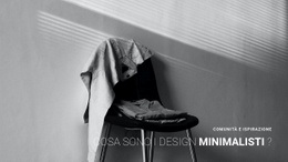 Interno Appartamento Minimalista - Modello Di Pagina HTML5