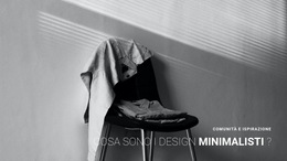 Caratteri, Colori E Grafica Personalizzati Per Interno Appartamento Minimalista