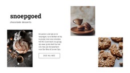 Geurige Gebakjes - HTML Page Maker