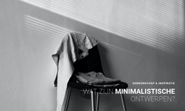 Minimalistisch Appartement Interieur - Multifunctionele Joomla-Sjabloon