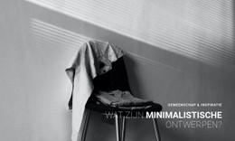 Minimalistisch Appartement Interieur - Modern Websitemodel