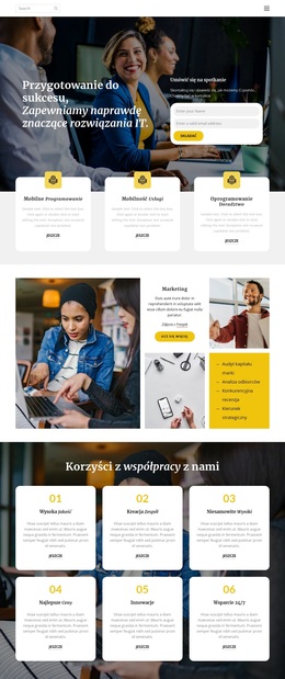 Spółka Akcyjna - Premium Motyw WordPress