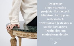 Wyjątkowy Wystrój Wnętrz - Niestandardowy Projekt Strony Internetowej