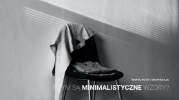 Minimalistyczne Wnętrze Mieszkania - Funkcjonalność Jednostronicowego Szablonu