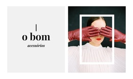 Acessórios De Luxo - Inspiração De Tema WordPress