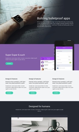 Skottsäkra Appar - HTML Page Creator