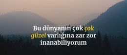 Doğada Huzur