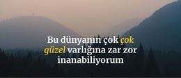 Doğada Huzur