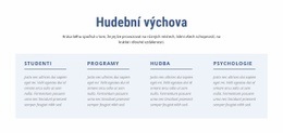 Varianty Motivu Bootstrap Pro Hudební Výchova