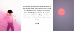 Trendfarbe Und Kunst – Mockup-Design