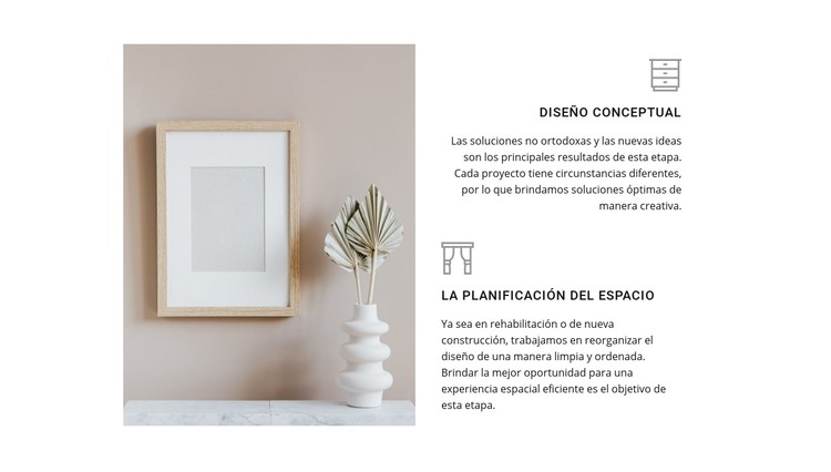 Nuestros servicios de interior Plantilla CSS