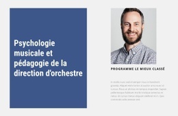 Psychologie De La Musique - Conception De Site Web Ultime