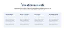 Variations Du Thème Bootstrap Pour Éducation Musicale