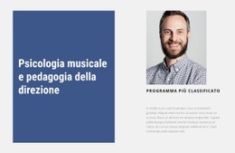 Psicologia Musicale - Design Del Sito Web Definitivo