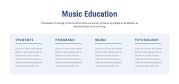Music Education Joomla Template 2024