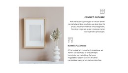 Onze Interieurdiensten Gratis CSS-Websitesjabloon