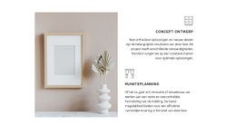 Siteontwerp Voor Onze Interieurdiensten