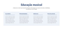 Variações De Tema Bootstrap Para Educação Musical