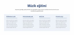 Müzik Eğitimi