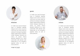 Mission and goals - Html Code Example by Nicepage