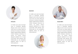 Missie En Doelen - E-Commercewebsite