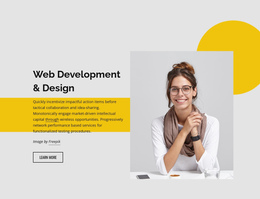 Web Development Studio - One Page Template