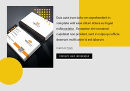 Agência De Branding E Arte - Modelo HTML5 Pronto Para Usar