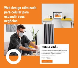 Design Com Criatividade - Modelo HTML5 Simples
